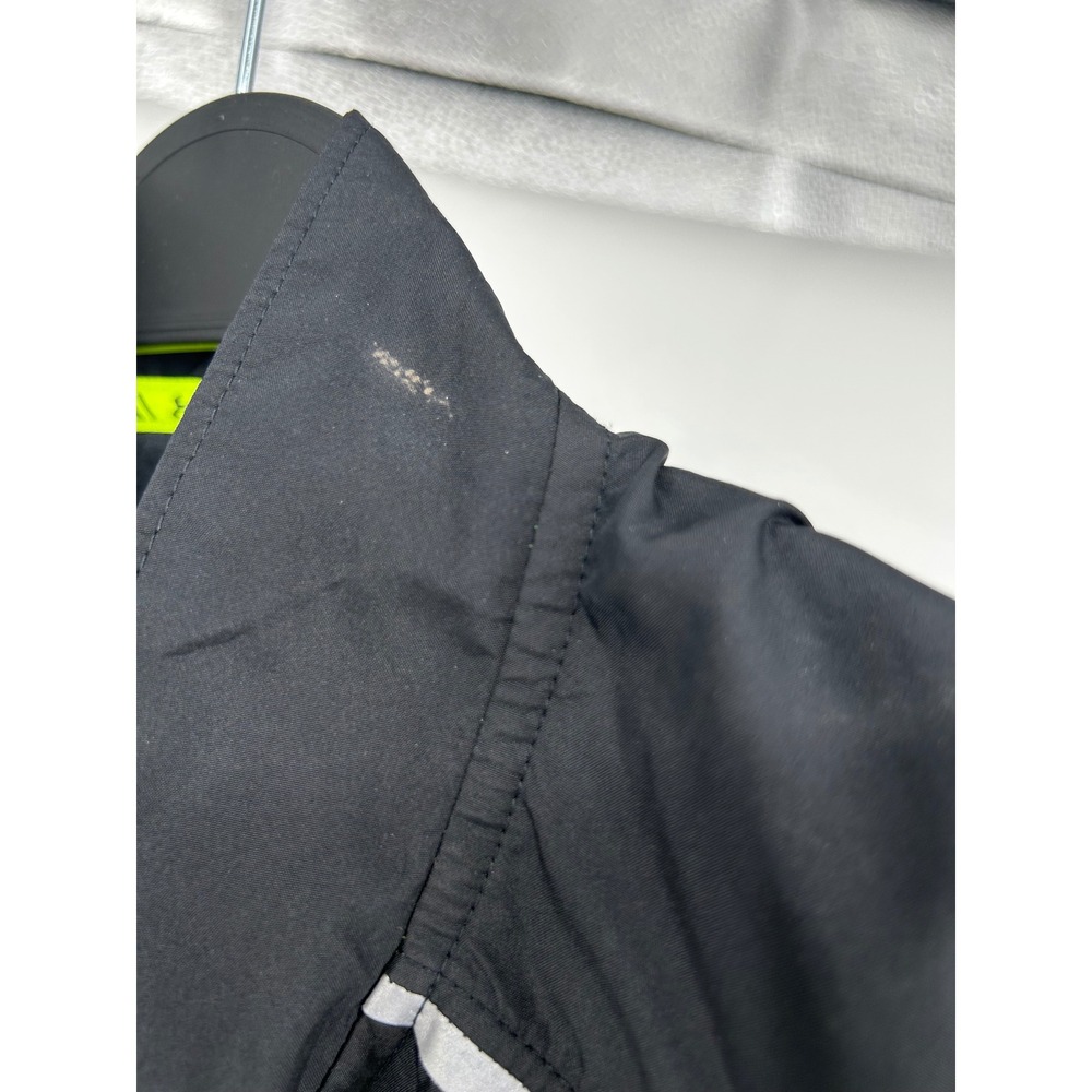 Under Armour Storm1 Mens Running Vest Black Full Zip Reflective Large LG Fitted - Picture 5 of 9